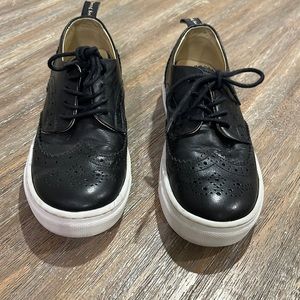 Kids Oxford shoes with rubber sole European size 32 kids is 12/13 American